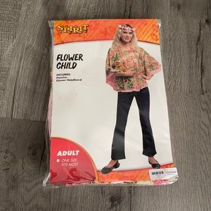 Flower child adult Halloween costume
